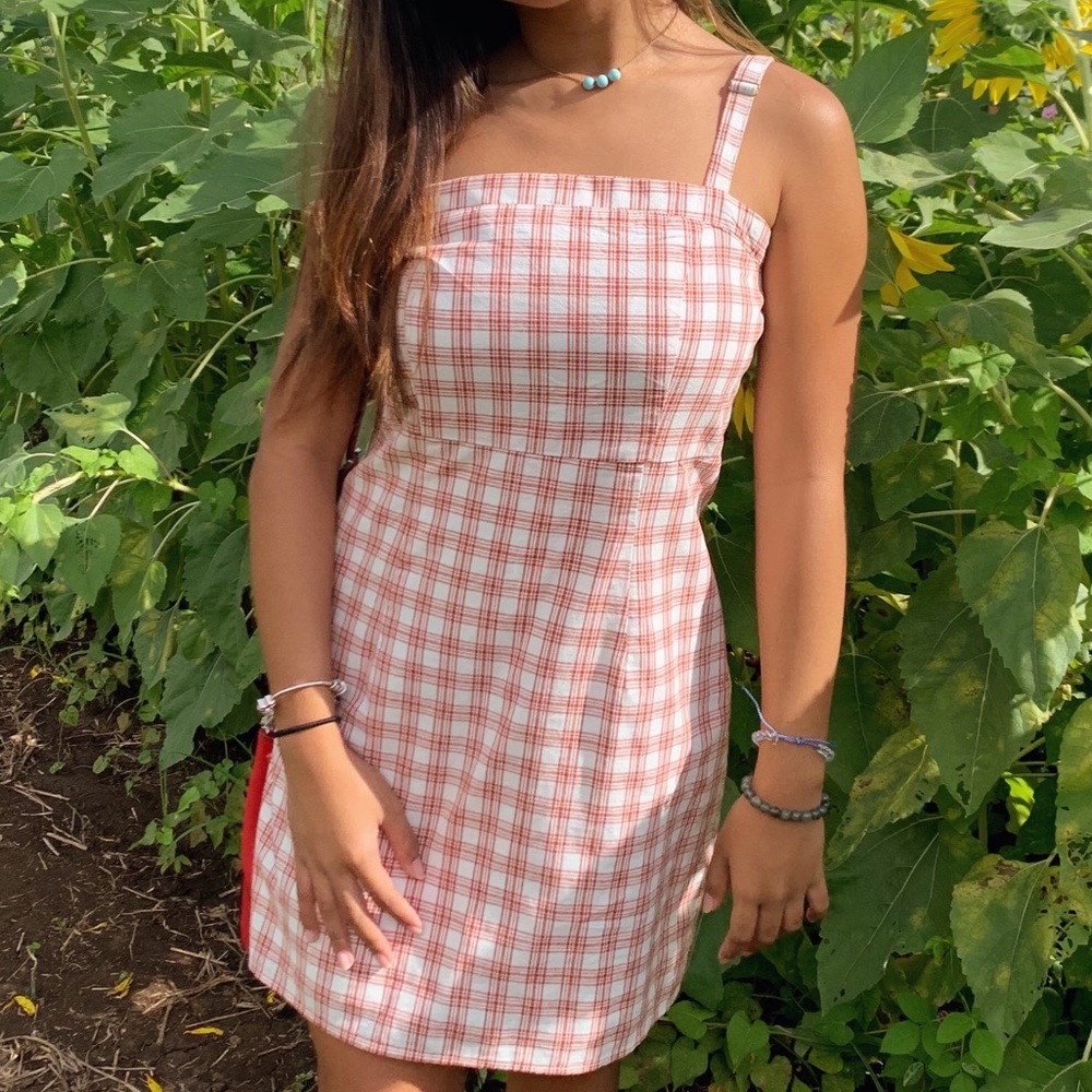 Plaid dress